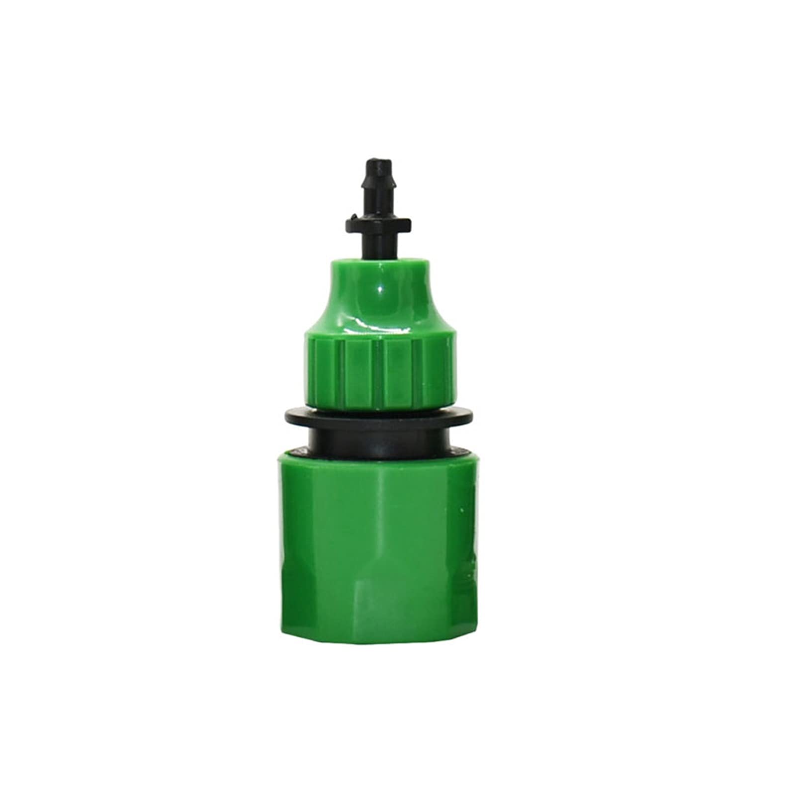 Lot de 20 adaptateurs de tuyau de plomberie de jardin de 0,6 cm avec raccord cannelé pour arrosage dans les systèmes d'irrigation goutte à goutte (couleur : A)