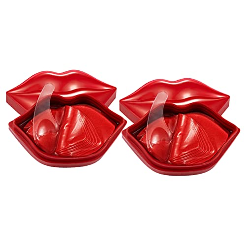 HONITANO Mascarilla Labial Hidratante Gel 40 Unidades Nutritivo Para Dormir Cuidado Labios Seco y Agrietado Almohadillas Labiales Para Uso Diario y Nocturno