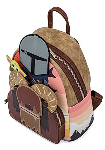 Loungefly Star Wars Mandalorian Bantha Ride Mini Backpack3