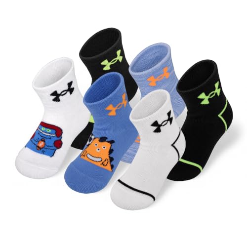 Image of Under Armour boys Multi Pack Quarter Sock