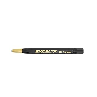 Excelta 267 Fiberglass Retractable Scratch Pen Brush, Refillable Precision Cleaning Tool for Jewelry, Watches & Electronics, Rust Removal, Fine Deburring, Polishing & Electrical Contact Cleaning
