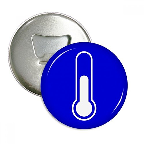 Bouteille Ronde Marque Décapsuleur Aimant et Badge 3pcs