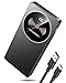 Power Bank 10000mAh Slim Klein Aber Stark Externer Handyakkus, USB C Eingang und Ausgang Powerbank, Tragbares Ladegerät mit 3 Ports kompatibel mit iPhone 17 16 15 14 13 Pro Max Plus Mini, mit Samsung