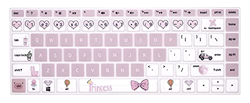 MMDW English Soft Silicone Keyboard Cover for HP 2020 2019 2018 14" Laptop - image 1