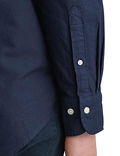 GANT D1. Garment Dyed Oxford Reg BD, Blu-Evening
