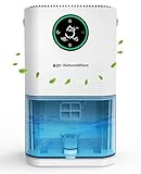 GW® - Dehumidifier for Home & Bedroom 2000ML - 3 Modes, Auto Defrost - Dehumidifiers for bedroom with Humidity & Temperature Indicator - Quiet(<33db)- Dehumidifier for Bathroom