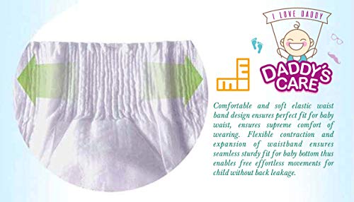 Image of Daddy's Care Ultra-Thin Disposable Pull-Up Diapers With Wetness Indicator - Xxxl Size - 40 Count - Unisex