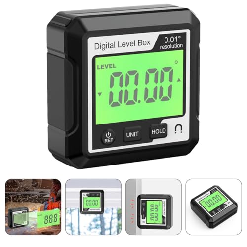 Rapporteur d'angle numérique LCD jauge précise sans batterie pour menuiserie - 7