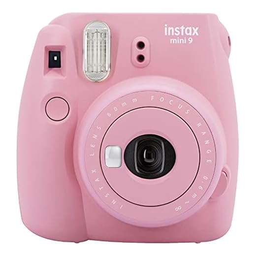 Instax Mini 9 Direktbildkamera, Rosa