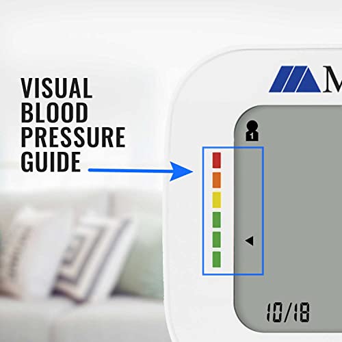 Mabis Universal Wrist Talking Blood Pressure Monitor, Visual Bp Guide, 396 Reading Memory Storage For 4 Users, Protective Storage Case, Fsa & Hsa Eligible #TOP6