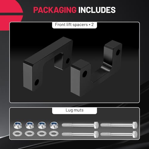 Image of BDFHYK 1.5 inch Front Leveling Lift Kits, Suspension Spring Strut Spacer Lift Spacers Compatible with Chevy Avalanche Silverado Suburban 1500 Tahoe Sierra Yukon XL1500 2007-2023