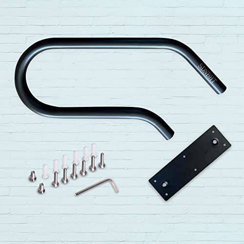 Sdnbht Handrail For Outdoor Steps 18.5' Safety Grab Bar For Stairs 304Ss Wall Mounted Stair Railing U Shaped Handrail 1.25" Tube Hand Railing For Garage Entry Steps Stair Interior Or Exterior Stairway #TOP4