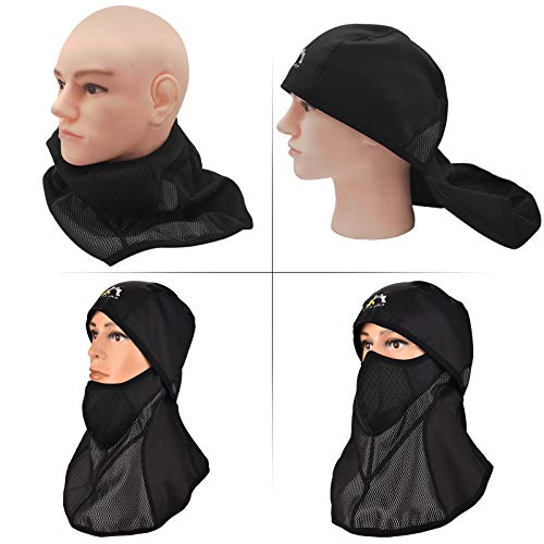 Boné Exterior, Andoer Balaclava de inverno à prova de vento com zíper reflexivo feminino masculino r