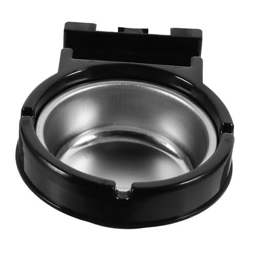 MAGICLULU Portacenere in Acciaio Inox da Appendere per Interni, Posacenere da Muro Moderno per Casa, Supermercato, Bar e Ufficio Installazione Semplice