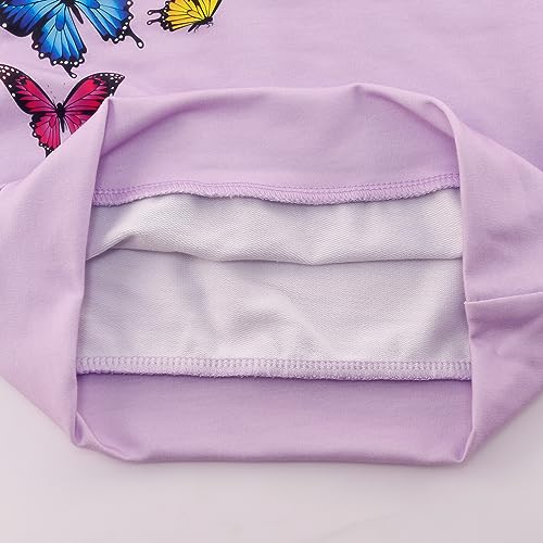 Image of Girls Fall Winter Outfits Cartoon Animal Long Sleeve Crewneck Sweatshirt Top+Sweatpant 2 Piece Clothing Set 3-9T