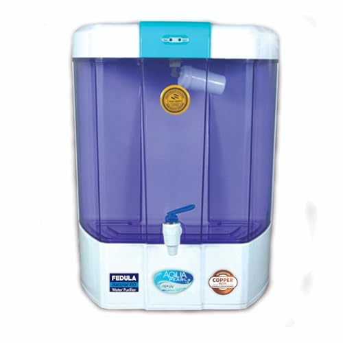 Image of Aqua Pearl RO Water Purifier with RO+UV+Copper+Zinc, 10 Stages Purification, 12 Litre, 20 LPH, Wall Mounted, Electric, Advance HTDS Membrane | Suitable for all type water with 1-Year Warranty