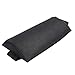 F Fityle Oreiller de Coussin de Tête pour Coussin de Plage Se Pliant/Chaises Longues pour Jardin, Pique-niquerr, Plage, Noir