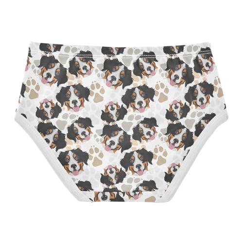 Girls' Underwear Bernese Mountain Dog Cotton Stretch Comfort Toddler Panties2
