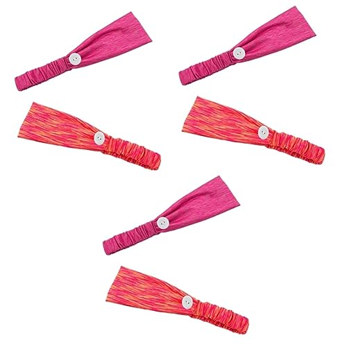 Bandeau élastique femme avec bouton sport absorbant la transpiration