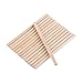 80mm 100pcs Palito de Madera Redondo Varilla de Modelo de Edificio 80mm...