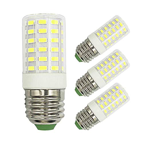 Refrigerator Kitchen LED Bulbs Fridge E26 100W - 60W Halogen Equivalent Daylight White 6000K 1000Lm 7W AC 100-265V Freezers Model Hall Medium Screw Base Non-Dimmable T10 Corn Light Bulb (Pack of 3)