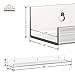 Acrylic Shelf 36 Inch (2Pack) - Acrylic Bookshelf for Toys & Books - Spice Rack & Floating Display - Acrylic Floating Shelves for Makeup & Cosmetic Product - Clear Acrylic Shelf for Books & Magazines