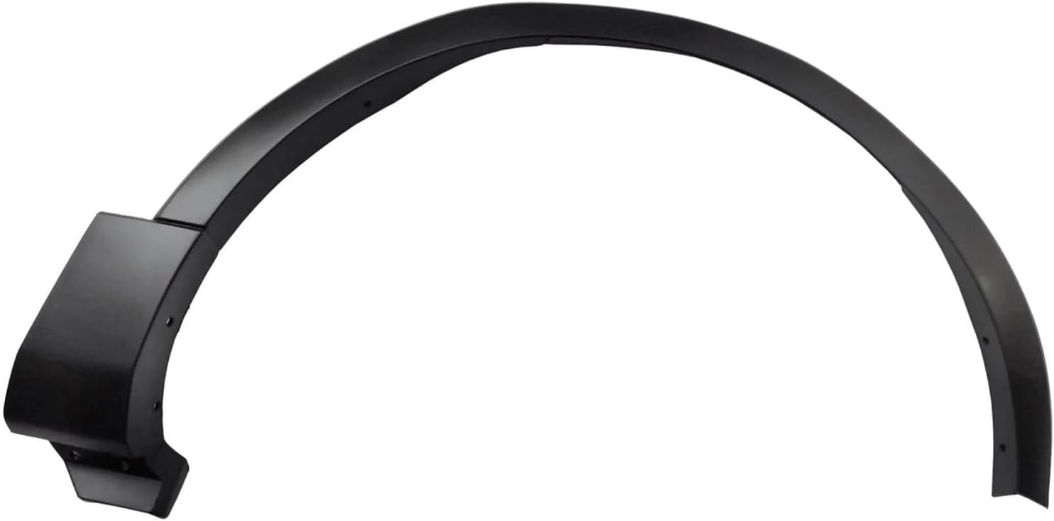 Car Front Wheel Arch Eyebrow Molding Flare Fender Compatible for Ford Explorer 2011-2015 BB5Z-16038AA BB5Z-16039AA Replacement Left Right(Right)