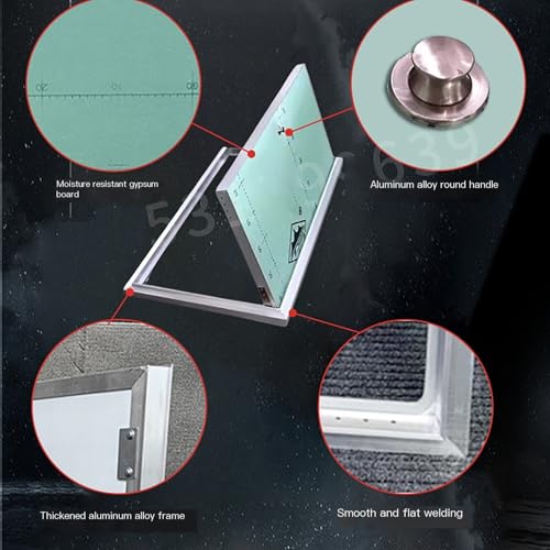 Panel de acceso para techo y pared en reformas de placas de yeso laminado 8