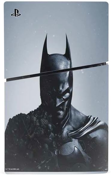 Skinit Decal Gaming Skin Compatible with PS5 Slim Digital Edition Bundle - Officially Licensed DC Comics Arkham Origins Batman Design