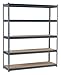 Boltless Shelving, 72x24x72, 5 Shelf