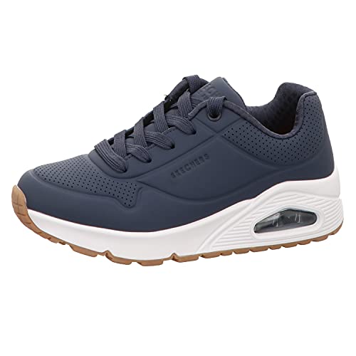 Image of Skechers-Boys-UNO - Stand ON AIR -Blue-Sneakers-UK 2