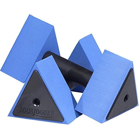AquaJogger Delta-Bells Medium Resistance Dumbbells - Blue Cover