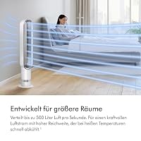 Dyson Cool™ AM07 Turmventilator – Leistungsstarke Air Multiplier™ Kühlung für Große Räume, Leiser Betrieb, 10 Geschwindigkeitsstufen, 70° Rotation, Fernbedienung – Ansicht 6