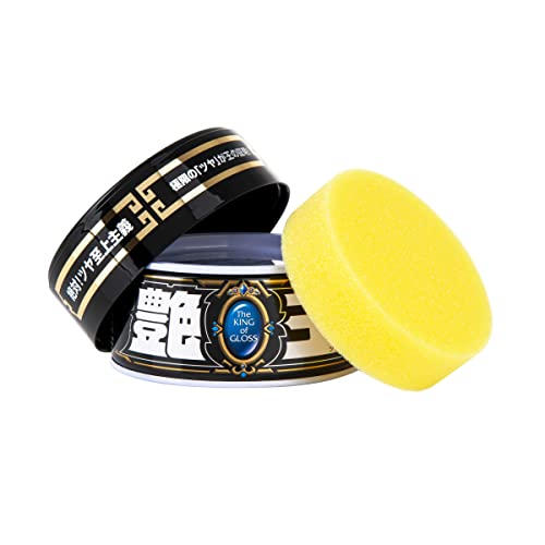 SOFT99 177 The King of Gloss cera sintética protectora barniz negro 300 g 2