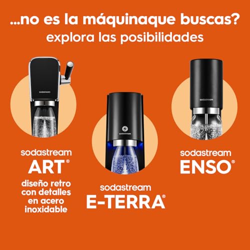 Miniatura 5 de Sodastream Duo – Máquina para hacer agua con gas y bebidas favoritas, negro