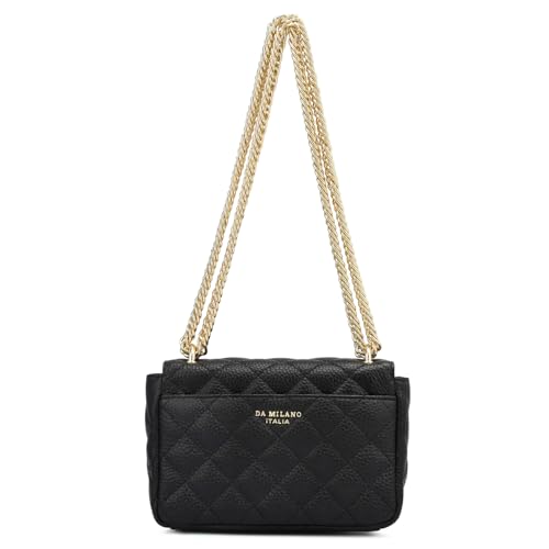 Image of Da Milano Small Leather Shoulder Bag (LB-OR-3024)
