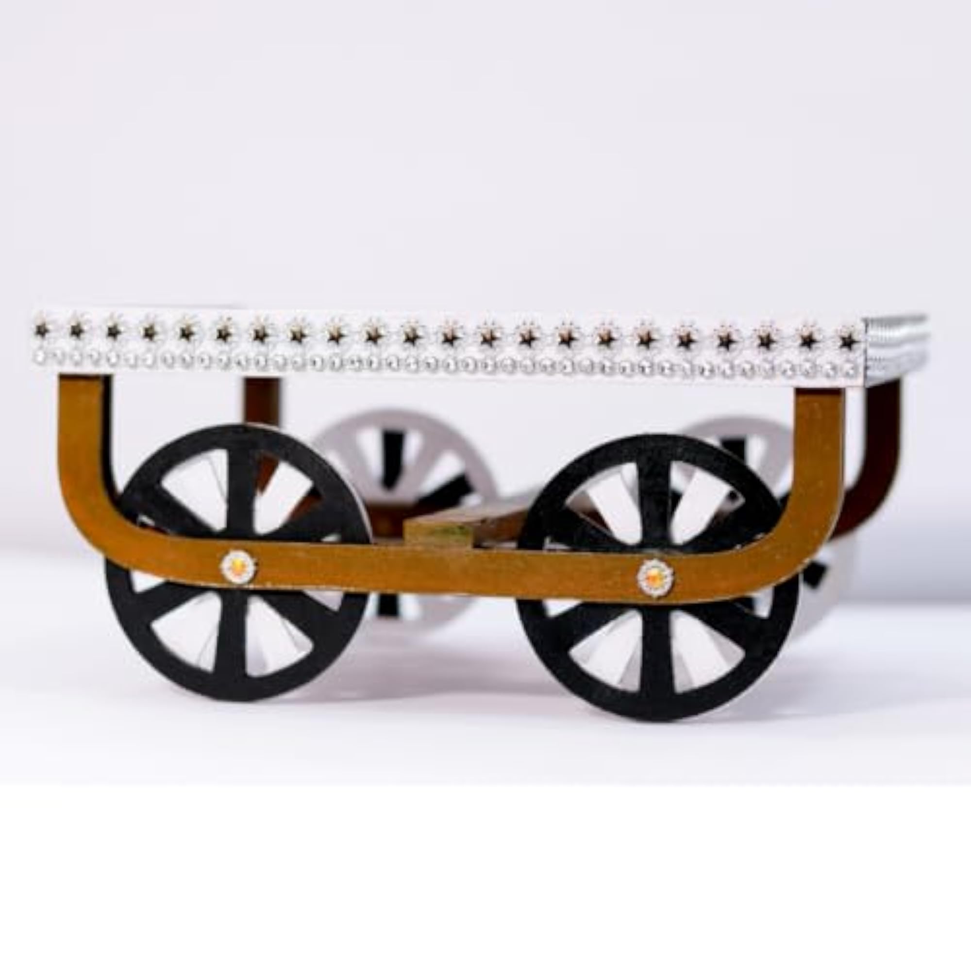 Indian Thela Style Serving Tray for Snacks and Fruits