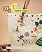 DoDoBeads Christmas Shoe & Sock Charms Kit, 86 pcs DIY Holiday Decorations with Bows, Pearls, Snowflakes, Pins – Perfect for Festive Christmas Socks, Shoes & Holiday Craft Projects
