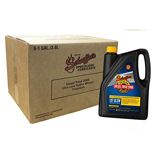 Schaeffer Manufacturing Co. 0137ULSW-004 Diesel Treat 2000 Ultra Low Sulfur Winter Premium Diesel Fuel Additive, 1-Gallon Bottle (Pack of 4)