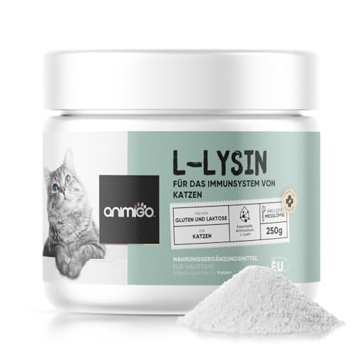 Animigo L-Lysin Pulver für Katzen