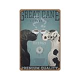 Photo Gallery dreacoss targa in latta con cane nero, love dogtin sign, cartello in latta vintage con cane, cartello in latta per caffè, love dog coffee art, stile retrò, fattoria, casa, bar, cartello di latta 14 x Photo Gallery dreacoss targa in latta con cane nero, love dogtin sign, cartello in latta vintage con cane, cartello in latta per caffè, love dog coffee art, stile retrò, fattoria, casa, bar, cartello di latta 14 x