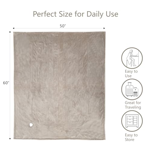 Tefici NEW-TS001 Electric Heated Blanket Throw thumb #6