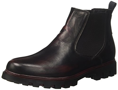 U.S. Polo Assn. Women's Chelsea Boot, Grey Dark Grey Bordeaux, 5