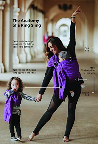 Koru Carrier Linen Ring Sling Baby Carrier For Infants And Toddlers Of 8-35 Lbs – Double-Layer Soft Breathable Baby Sling – Front And Chest Baby Carrier Wrap Best For Baby Shower Gifts For Moms Dads #TOP7