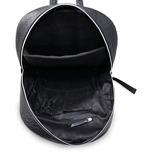 18-Black-Genuine-Leather-Laptop-Backpack-Water-Resistant-Casual-office-work-professional-College-Bookbag-Comfortable-Lightweight-Travel-Rucksack-Men