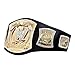 ZanderUS John Cena Spinner World Heavyweight Championship Replica Title Belt – Ultimate Edition Ring Belt for Adults – Black Adjustable Leather Strap with Brass-Plated 4mm Plate