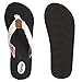 Floopi High Heel Wedge Sandals for Women-Comfort Yoga Mat Footbed for Support, Flip Flop Thong Platforms for Summer (11, White/Coral-519)