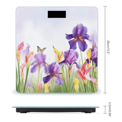 Iris Flower Butterfly báscula digital precisa hasta 180 kg miniatura 2
