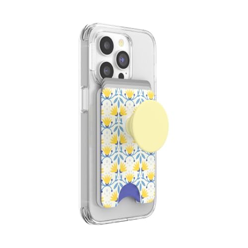 Image of PopSockets Adhesive Phone Wallet with Grip- Tea Towel