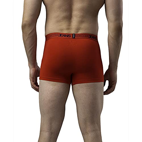 Image of Underjeans Men Cotton Blend Trunk - Pack of 2